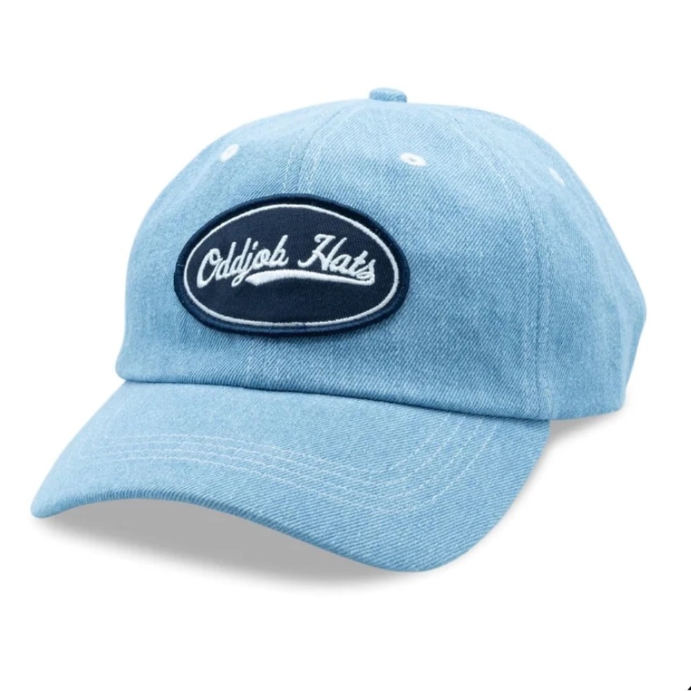 Oddjob Big Denim Dad Hat NWT